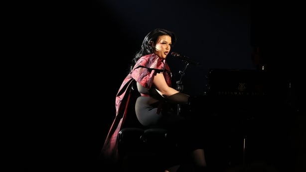 LOS ANGELES, CALIFORNIA - FEBRUARY 01: Lola Young performs onstage during the 68th GRAMMY Awards at Crypto.com Arena on February 01, 2026 in Los Angeles, California. (Photo by Johnny Nunez/Getty Images for The Recording Academy)