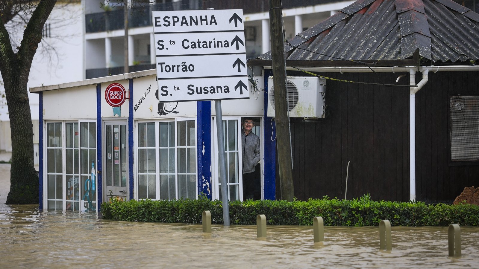 Thousands evacuated as storm hits Spain, Portugal