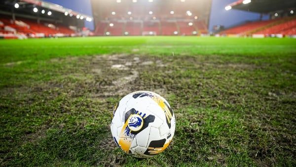 ABERDEEN, SCOTLAND - FEBRUARY 04: The goalmouth at the Merkland End is pictured as a William Hill Premiership match between Aberdeen and Celtic at Pittodrie Stadium, is postponed on February 04, 2026, in Aberdeen, Scotland. (Photo by Ross Parker/SNS Group