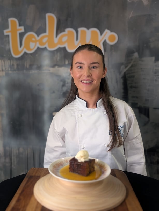 Student chefs from TU Dublin joined Maura and Dáithí in the studio.