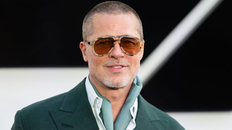 Brad Pitt attends the F1: The Movie European Premiere at Cineworld Leicester Square on 23June, 2025 in London