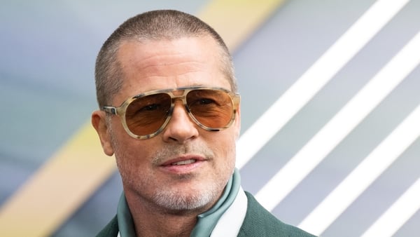 Brad Pitt attends the F1: The Movie European Premiere at Cineworld Leicester Square on 23June, 2025 in London