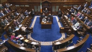 Further turmoil in the Dail today between the Government and opposition parties over the cost of living. show image