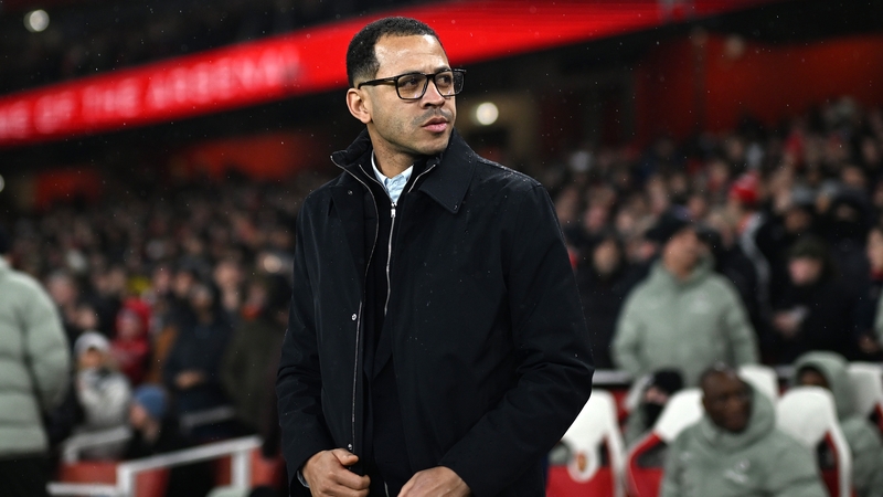 Liam Rosenior, Manager of Chelsea, looks on prior to the Carabao Cup Semi Final Second Leg match between Arsenal and Chelsea at Emirates Stadium on February 03, 2026 in London, England