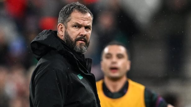 5 February 2026; Ireland head coach Andy Farrell before the Guinness 6 Nations Rugby Championship match between France and Ireland at Stade de France in Paris, France. Photo by Ramsey Cardy/Sportsfile