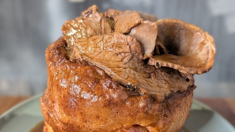 A large yorkshire pudding