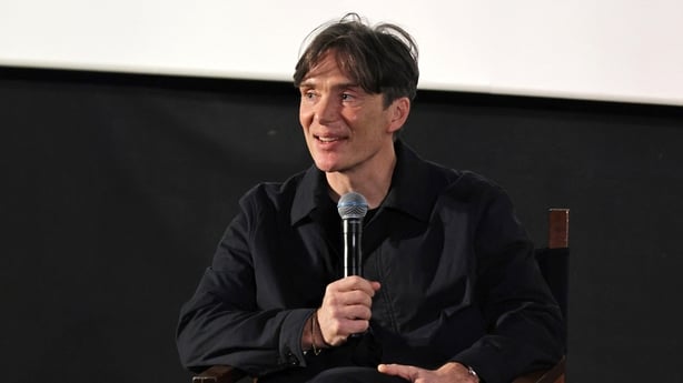 LONDON, ENGLAND - JANUARY 14: Cillian Murphy speaks onstage during a Q&A at a special screening of "Hamnet" followed by an in-conversation with Paul Mescal and Cillian Murphy on January 14, 2026 in London, England. (Photo by Max Cisotti/Dave Benett/Getty Images for Focus Features)