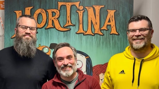 Graham, Kevin and Dale from Treehouse Republic at the Mortina launch.