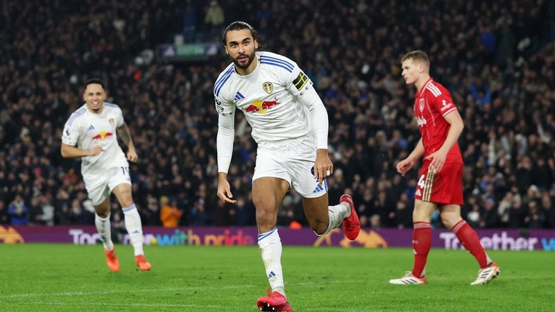 LEEDS, ENGLAND - FEBRUARY 06: Dominic Calvert-Lewin of Leeds United celebrates scoring his team's third goal during the Premier League match between Leeds United and Nottingham Forest at Elland Road on February 06, 2026 in Leeds, England. (Photo by Michae