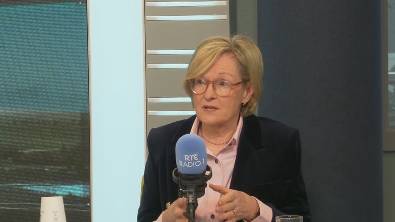 Mairead McGuinness speaking on the Brendan O'Connor programme