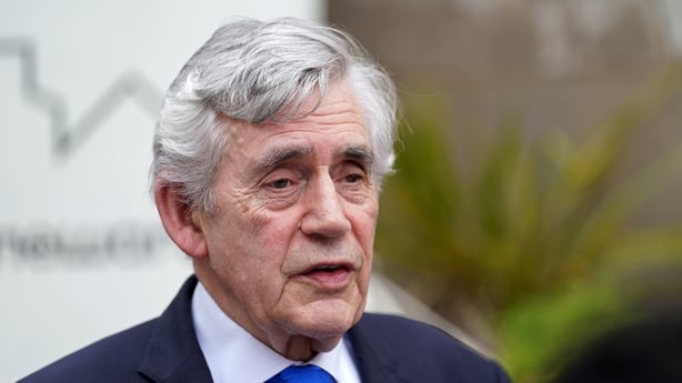 SHEFFIELD, ENGLAND - JULY 01: Former Prime Minister and Multibank Founder Gordon Brown is seen during the two year anniversary event of the Homewards programme on July 01, 2025 in Sheffield, England. For the past two years, Royal Foundation's Homewards programme has set out to demonstrate ways to en