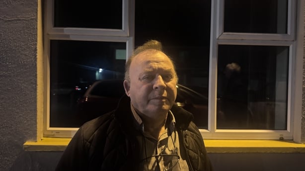 John Leacy of L and M Motors at the public meeting in Enniscorthy