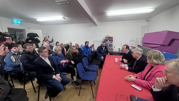 Boxer Moran meets Waterford community