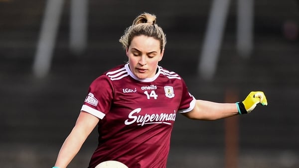 27 February 2022; Andrea Trill of Galway during the Lidl Ladies Football National League Division 1 match between Galway and Mayo at Tuam Stadium in Galway. Photo by Ben McShane/Sportsfile