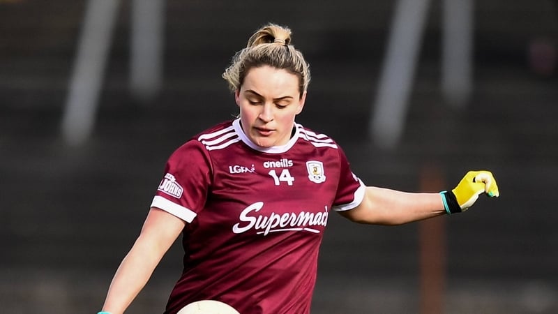 27 February 2022; Andrea Trill of Galway during the Lidl Ladies Football National League Division 1 match between Galway and Mayo at Tuam Stadium in Galway. Photo by Ben McShane/Sportsfile