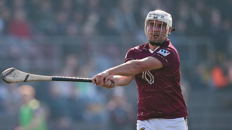 9 March 2025; Killian Doyle of Westmeath scores a point during the Allianz Hurling League Division 1B match between Westmeath and Waterford at TEG Cusack Park in Mullingar, Westmeath. Photo by Michael P Ryan/Sportsfile