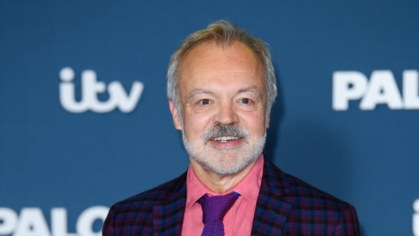 LONDON, ENGLAND - NOVEMBER 11: Graham Norton attends the ITV Palooza 2025 at The Barbican on November 11, 2025 in London, England. (Photo by Joe Maher/Getty Images)