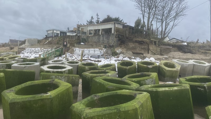 Method to protect Portrane in Dublin from coastal erosion