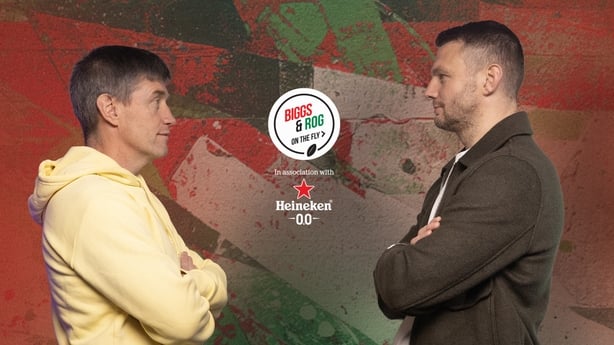 Ronan O'Gara and Dan Biggar 