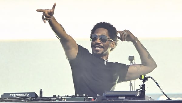 Kaytranada performs during AfroFuture Detroit at Bedrock's Douglass Site on 17 August, 2025 in Detroit, Michigan