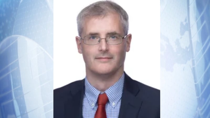 a head shot of a man called garret doocey