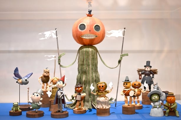 A general view during a photocall for the Inside Aardman: Wallace & Gromit and Friends Exhibition