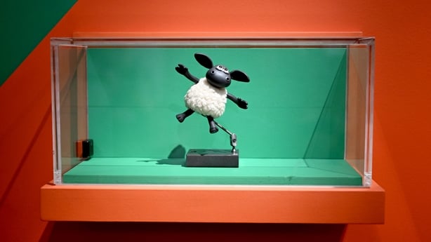 Shaun the Sheep during a photocall for the Inside Aardman: Wallace & Gromit and Friends Exhibition at Young V&A on 9 February, 2026