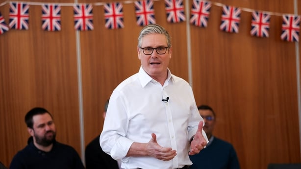Prime Minister Sir Keir Starmer during a visit to a community centre in Hertfordshire