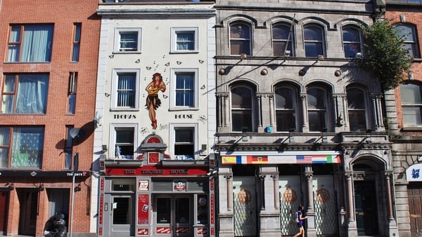 Thomas house in the center of Dublin, Ireland