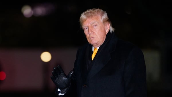 US President Donald Trump