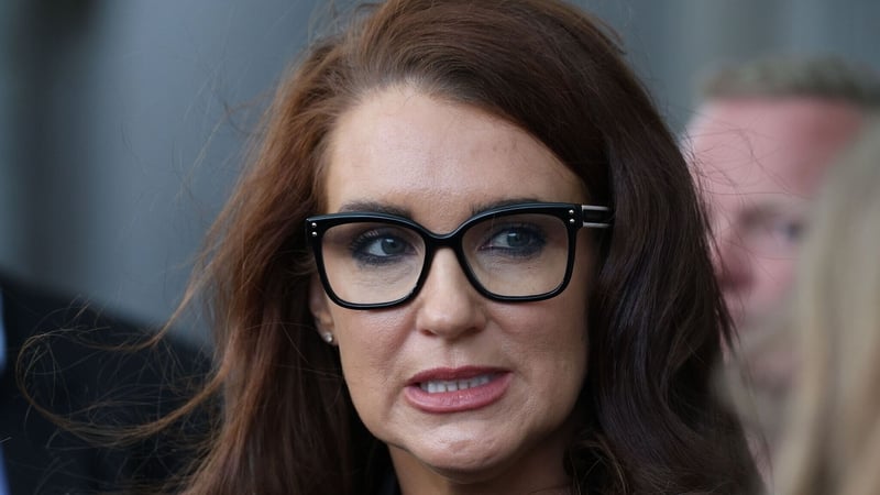 Margaret Loftus pictured speaking to media outside Dublin circuit court