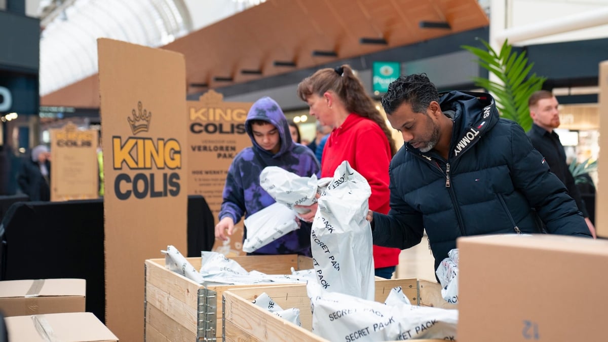 The King Colis Lost Packages pop-up store in Limerick