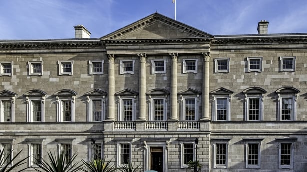 Leinster House in Dublin