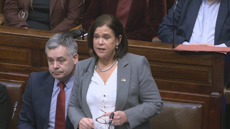 Ceannaire Shinn Féin Mary Lou McDonald