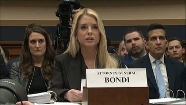 US politicians spar with Bondi over Epstein
