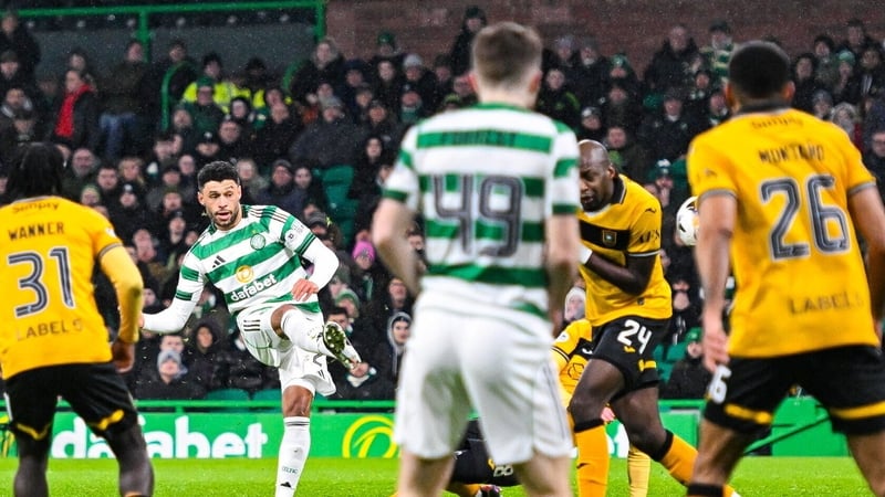Celtic's Alex Oxlade-Chamberlain scores against Livingston - February 2026