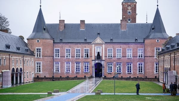Alden Biesen Castle in Belgium, the venue for a meeting of EU leaders