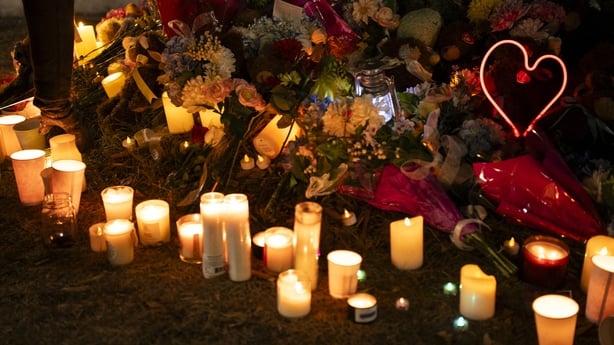 Vigil at Tumbler Ridge in Canada