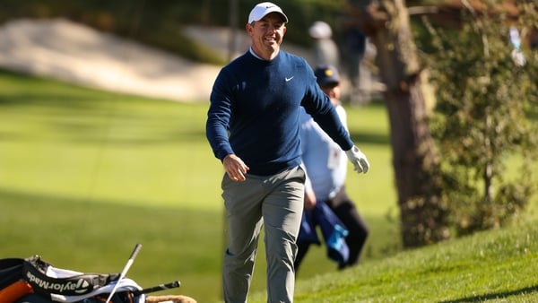 Rory McIlroy during Round 1 of the 2026 Pebble Beach Pro-Am