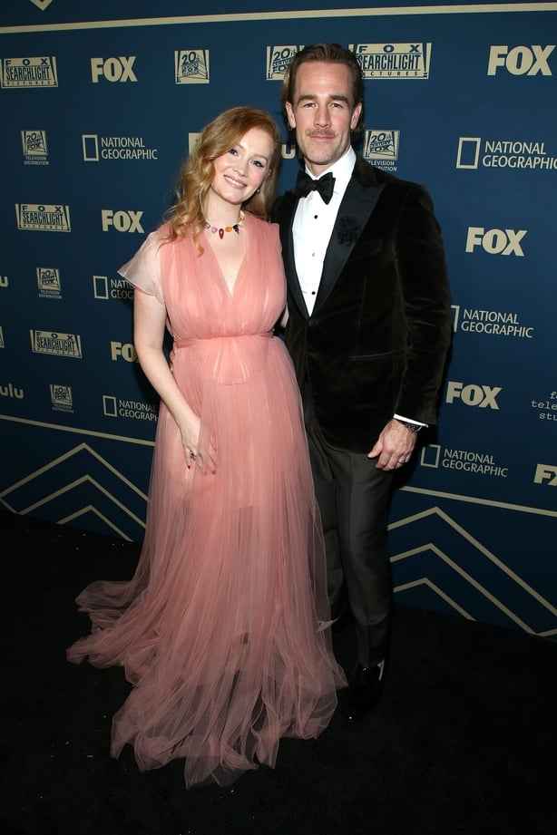 Kimberly Van Der Beek and James Van Der Beek