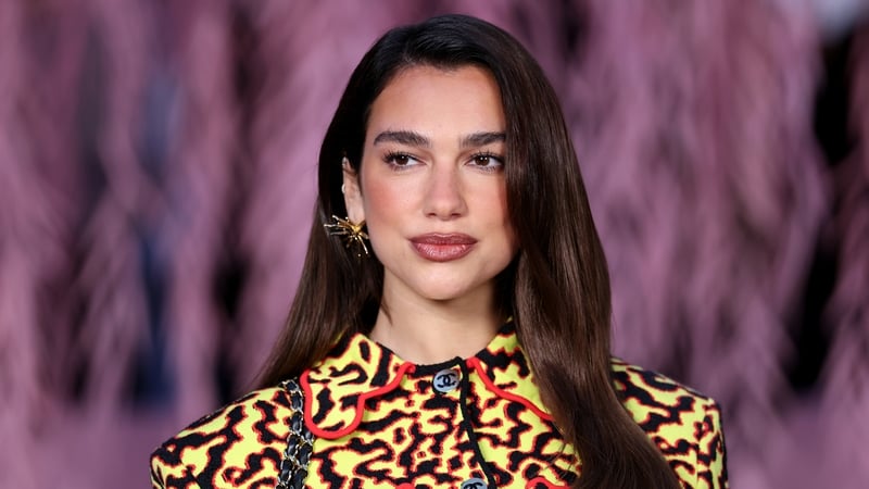 Dua Lipa attends the Chanel Haute Couture Week Spring/Summer 2026 show