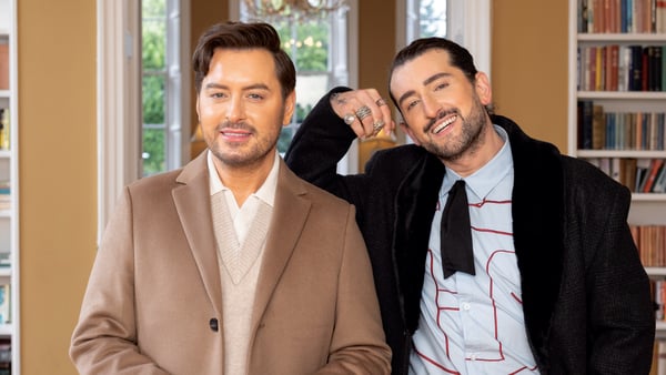 Brian Dowling and Arthur Gourounlian