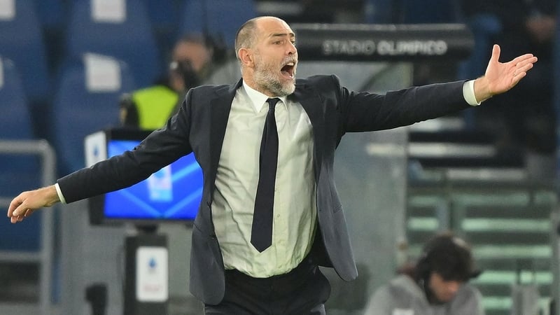 ROME, ITALY - October 26 : Head Coach Igor Tudor of Juventus FC gestures during Italian Serie A soccer match between SS Lazio and Juventus FC at Stadio Olimpico on October 26,2025 in Rome Italy (Photo by Claudio Pasquazi/Anadolu via Getty Images)