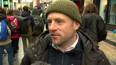 People on the streets of Dublin react to whether Ireland should play Israel matches