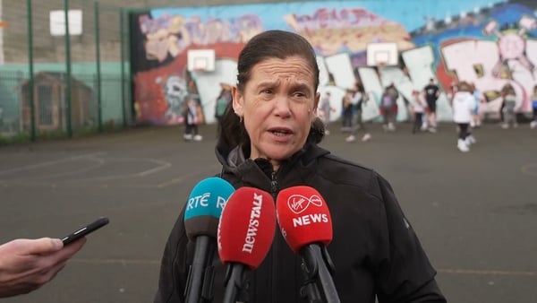 Sinn Féin leader Mary Lou McDonald says Israel 'needs to be shown the red card'