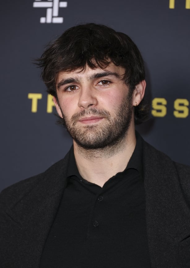 Oisín Thompson attends the Trespasses photocall at the Ham Yard Hotel on 4 November, 2025 in London