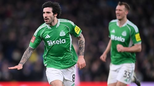 Tonali's Toon double dumps Aston Villa out of FA Cup