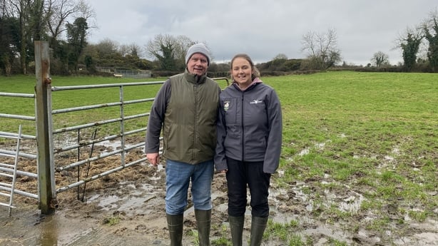 Sheep farmers Niamh and Eamonn Monahan
