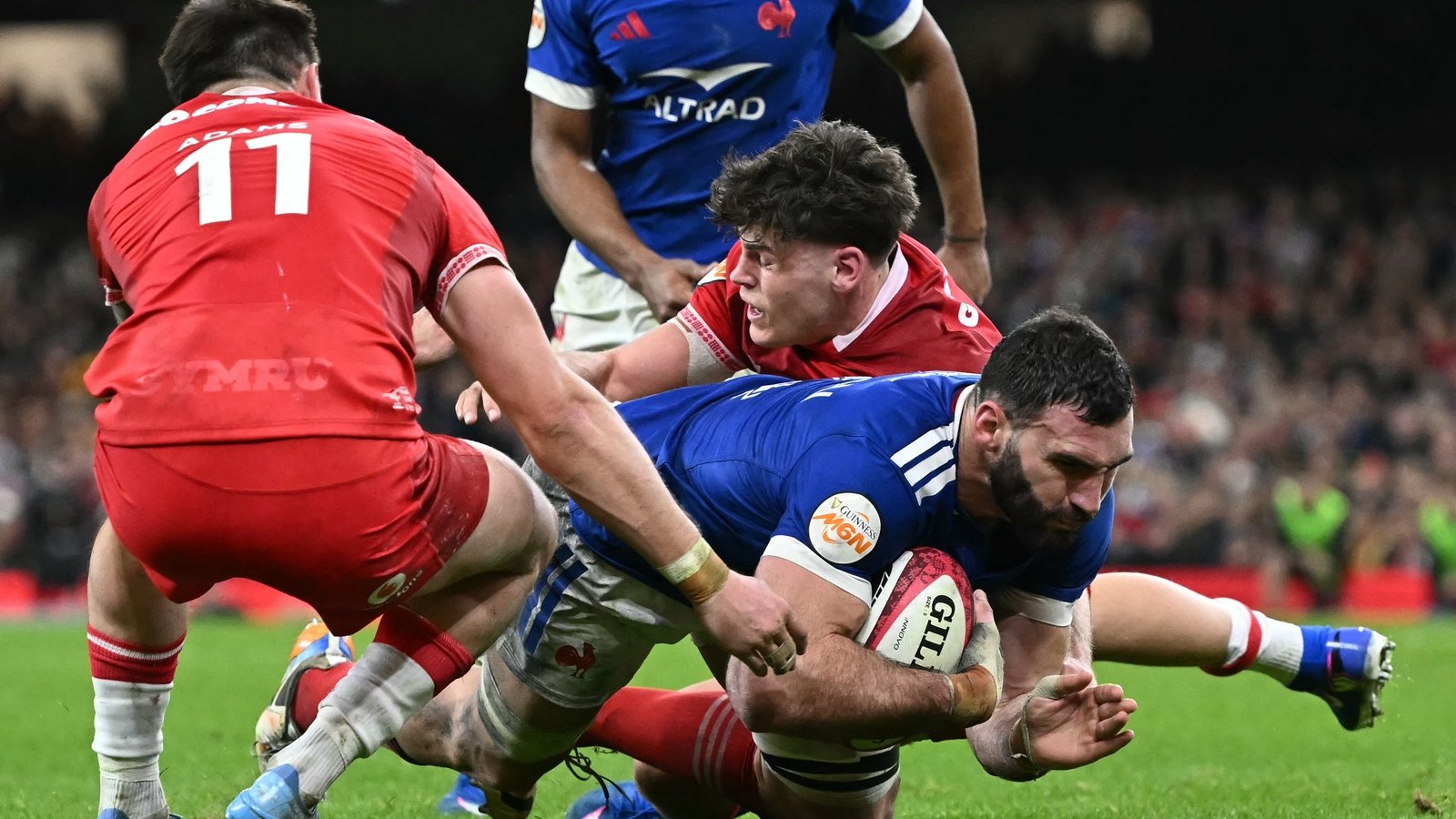 Rampant France hand woeful Wales 13th straight defeat