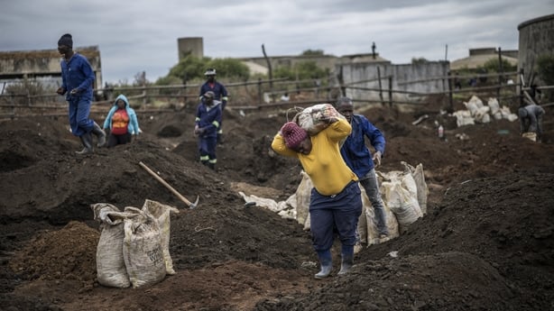 South Africa Artisanal gold mining